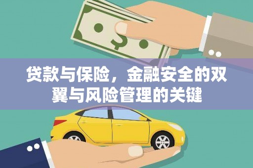 沁县贷款与保险，金融安全的双翼与风险管理的关键