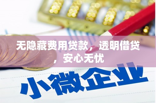 沁县无隐藏费用贷款，透明借贷，安心无忧