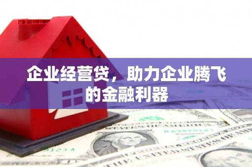 沁县企业经营贷，助力企业腾飞的金融利器
