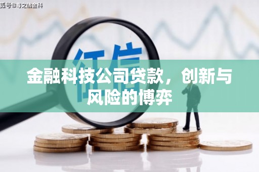 沁县金融科技公司贷款，创新与风险的博弈