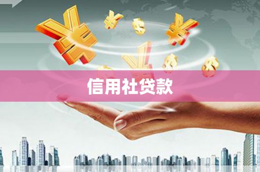 沁县信用社贷款