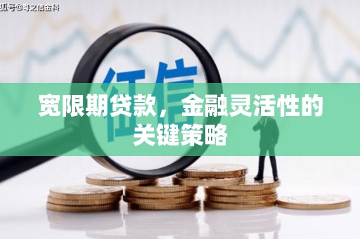 沁县宽限期贷款，金融灵活性的关键策略
