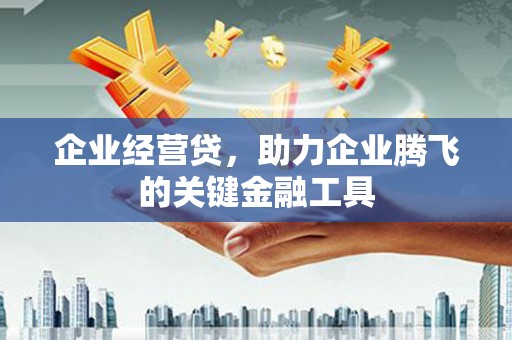 沁县企业经营贷，助力企业腾飞的关键金融工具