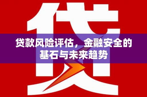 沁县贷款风险评估，金融安全的基石与未来趋势