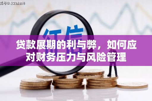 沁县贷款展期的利与弊，如何应对财务压力与风险管理