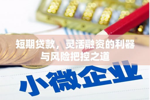 沁县短期贷款，灵活融资的利器与风险把控之道