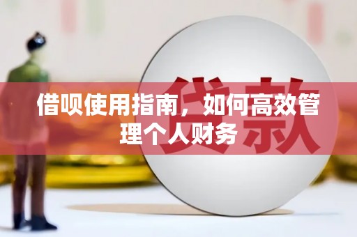 沁县借呗使用指南，如何高效管理个人财务