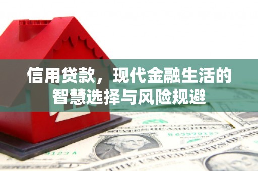 沁县信用贷款，现代金融生活的智慧选择与风险规避