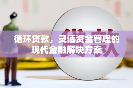 沁县循环贷款，灵活资金管理的现代金融解决方案
