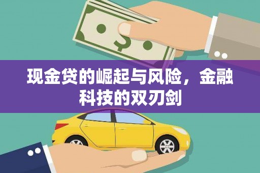 沁县现金贷的崛起与风险，金融科技的双刃剑