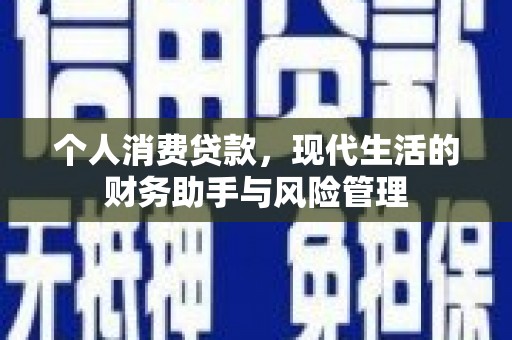 沁县个人消费贷款，现代生活的财务助手与风险管理