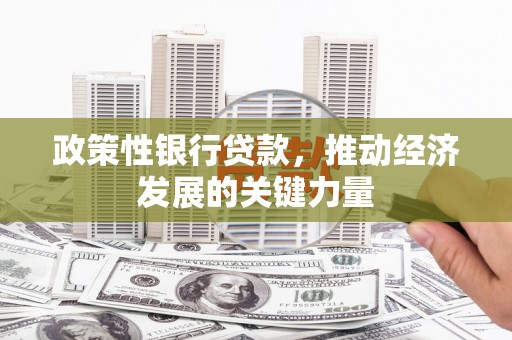 沁县政策性银行贷款，推动经济发展的关键力量