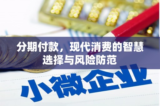 沁县分期付款，现代消费的智慧选择与风险防范