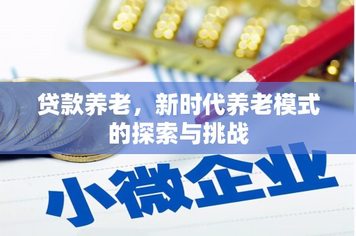 沁县贷款养老，新时代养老模式的探索与挑战