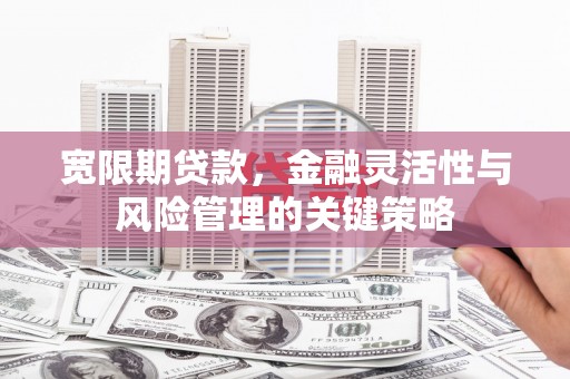 沁县宽限期贷款，金融灵活性与风险管理的关键策略