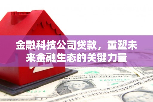 沁县金融科技公司贷款，重塑未来金融生态的关键力量