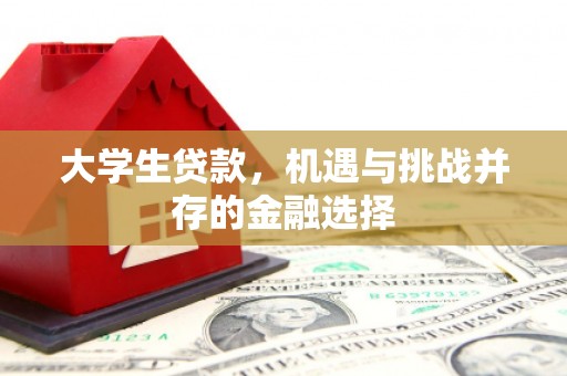 沁县大学生贷款，机遇与挑战并存的金融选择