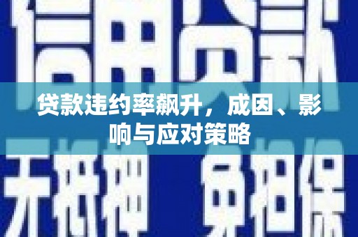 沁县贷款违约率飙升，成因、影响与应对策略